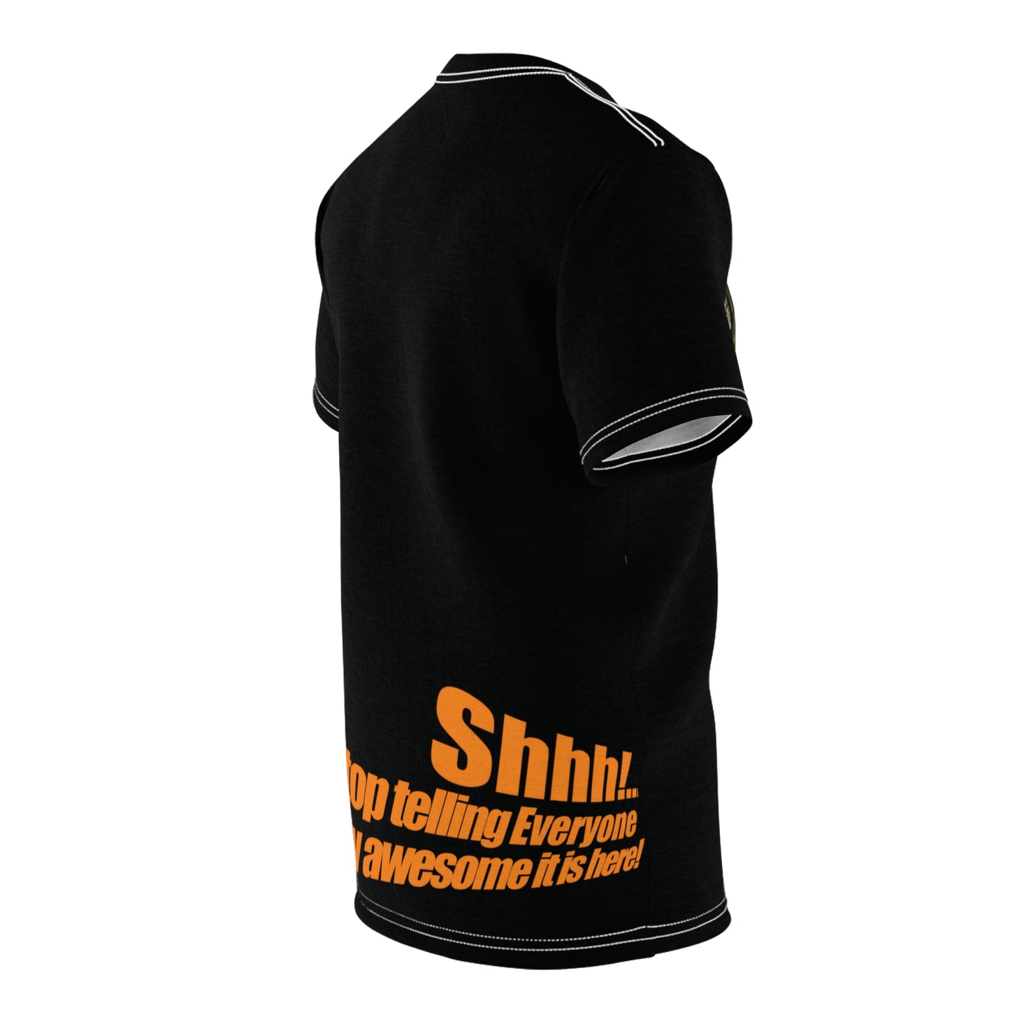 Shhh Idaho is Awesome Unisex Cut & Sew Tee (AOP)