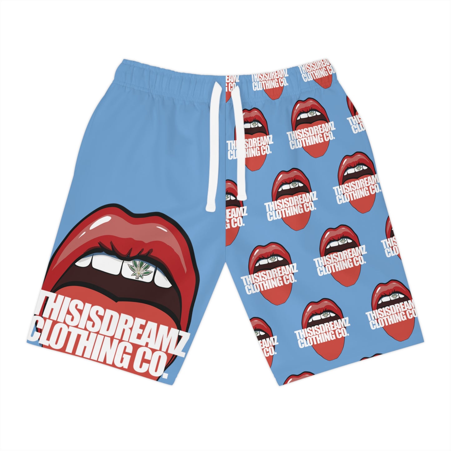 Mouth Out Thisisdreamz Clothing Co. Branded | Athletic Long Shorts