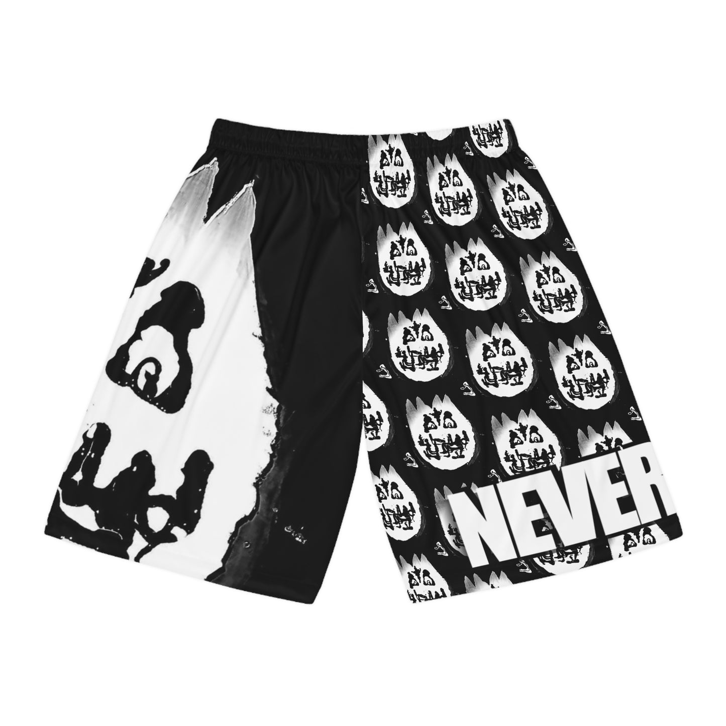 NEVERMIND Basketball Shorts (AOP)