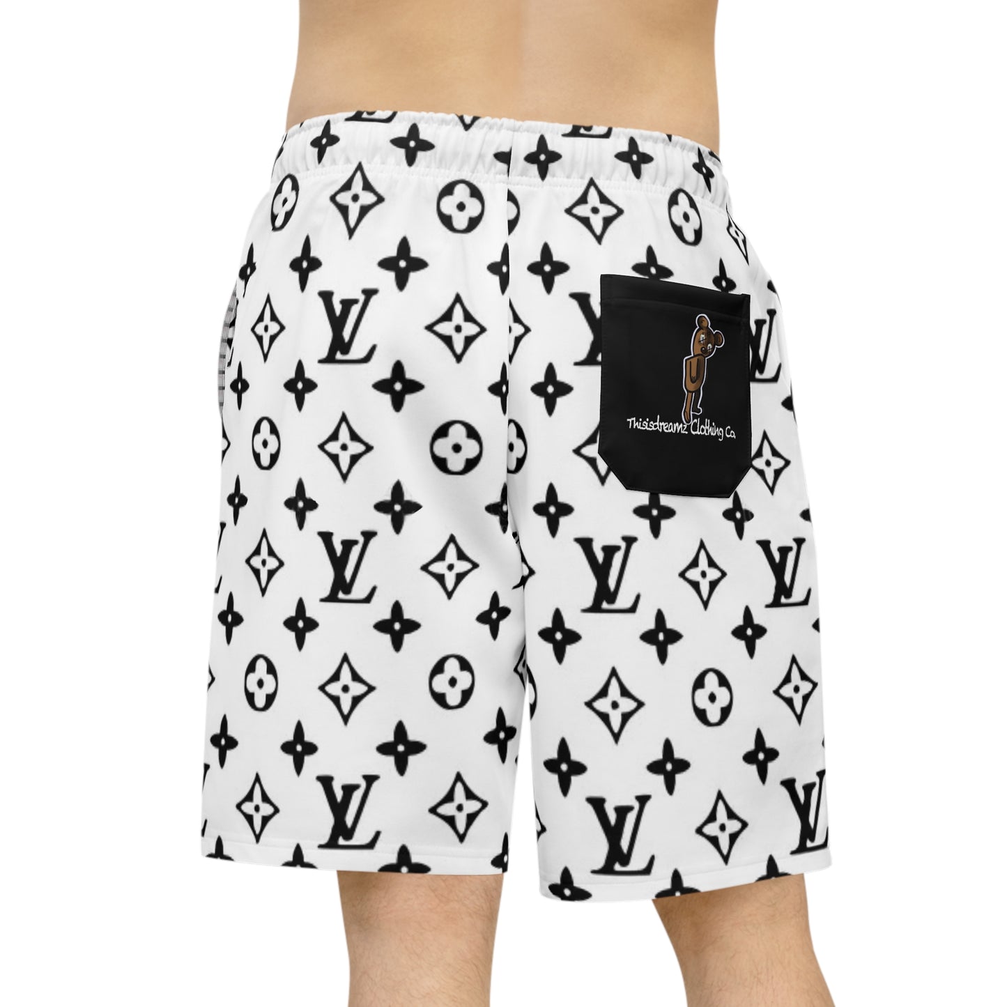 LV Teddy Athletic Long Shorts (AOP)