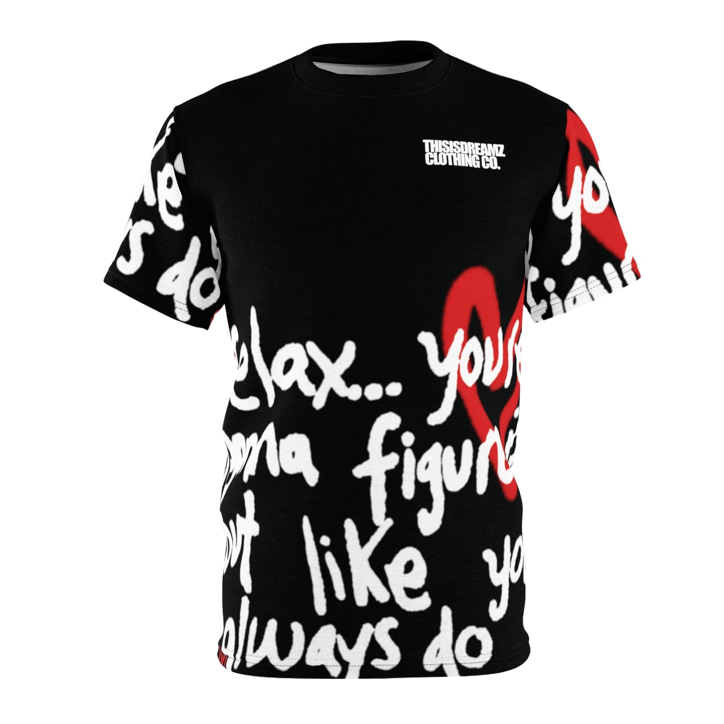 Thisisdreamz Clothing Co. Relax Cut & Sew Tee (Black)