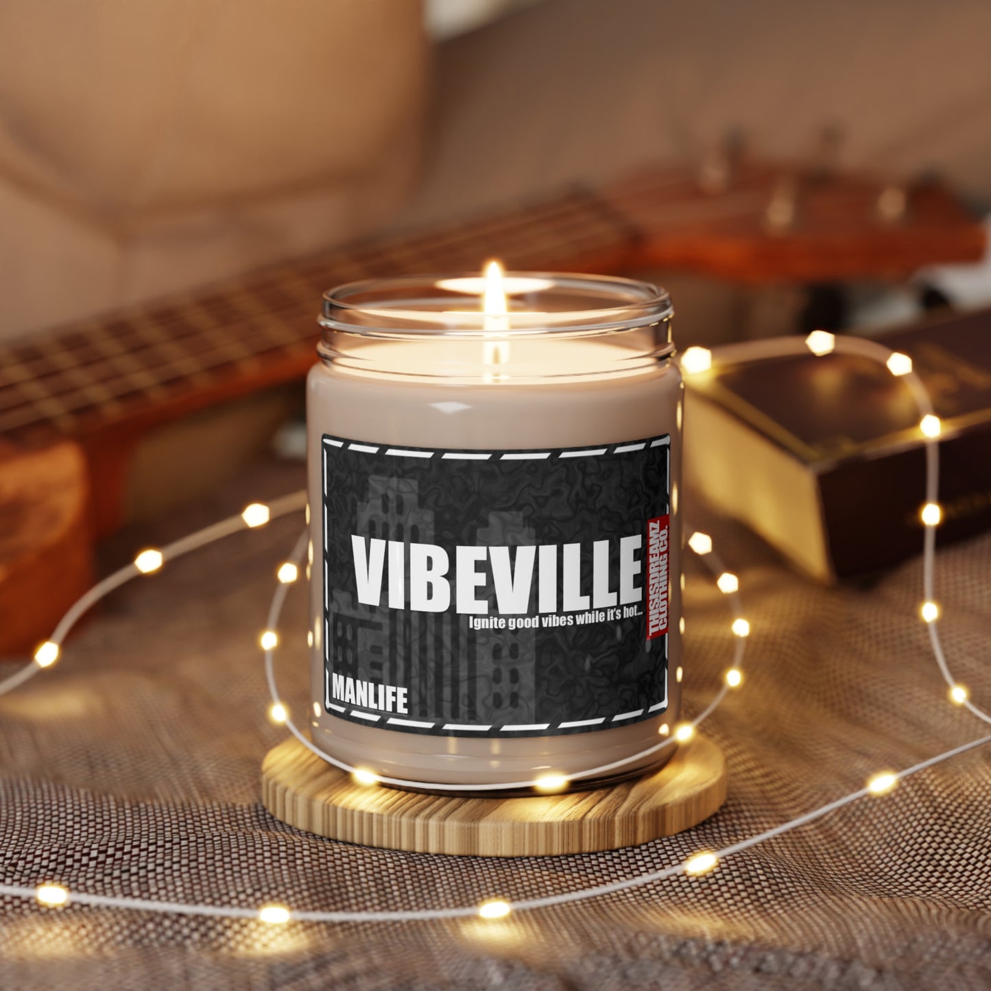 VIBEVILLE | Scented Soy Candle, 9oz