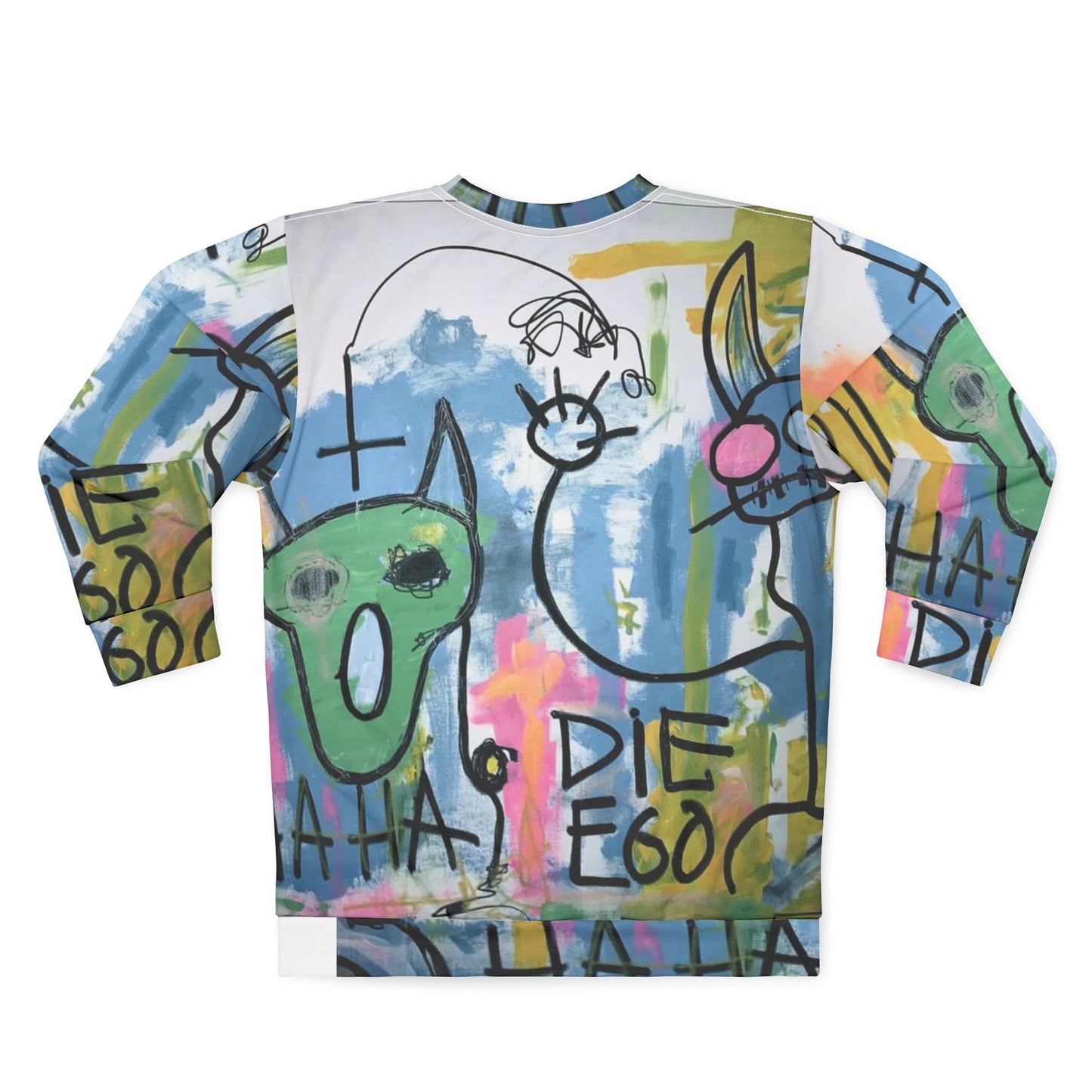 DIE EGO RA 01 FULL PRINT Unisex Sweatshirt (AOP)