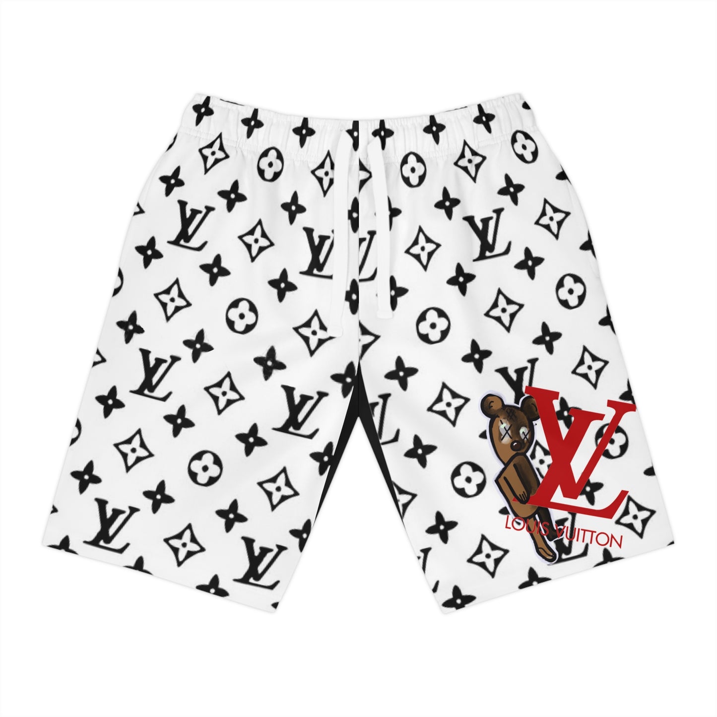 LV Teddy Athletic Long Shorts (AOP)