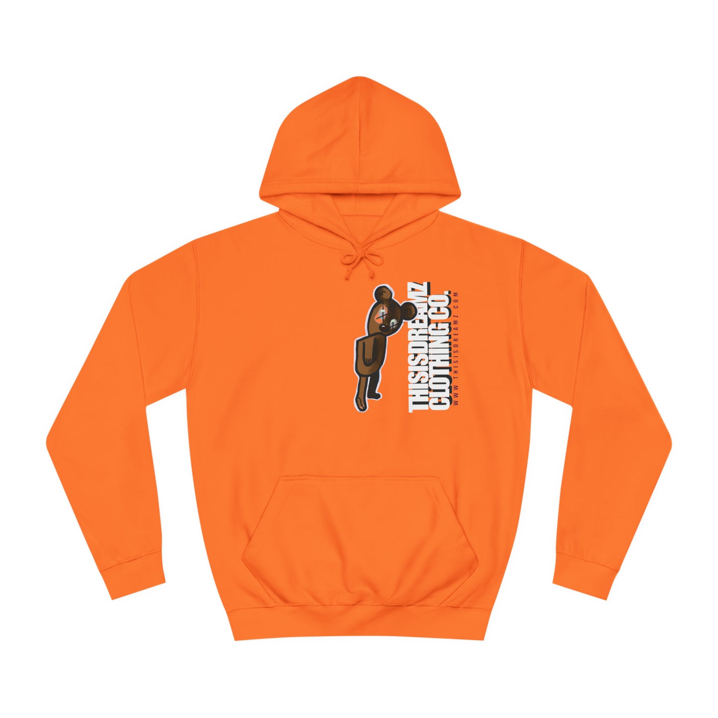 Thisisdreamz & Teddy Relax Unisex College Hoodie