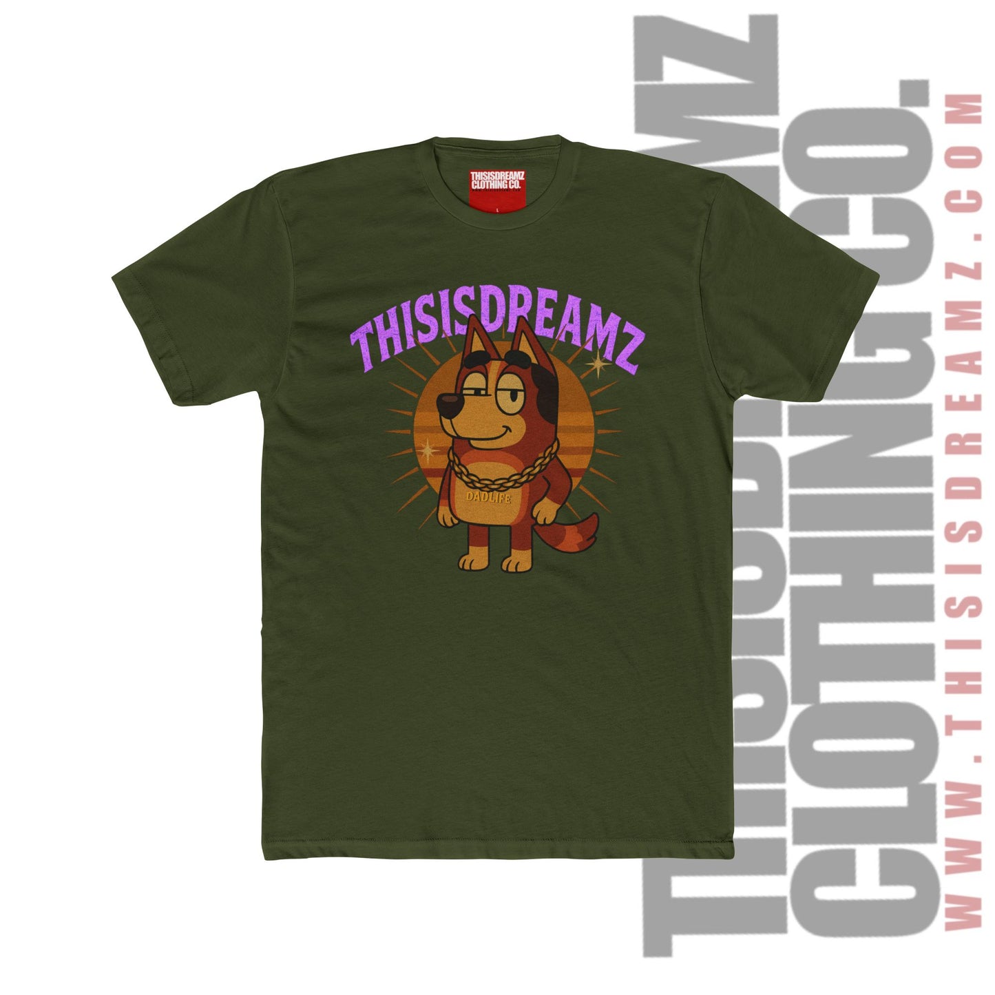 Dad life thisisdreamz Unisex Cotton Crew Tee - Casual Graphic Shirt