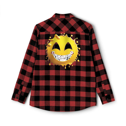 HAPPY TIME Unisex Flannel Shirt