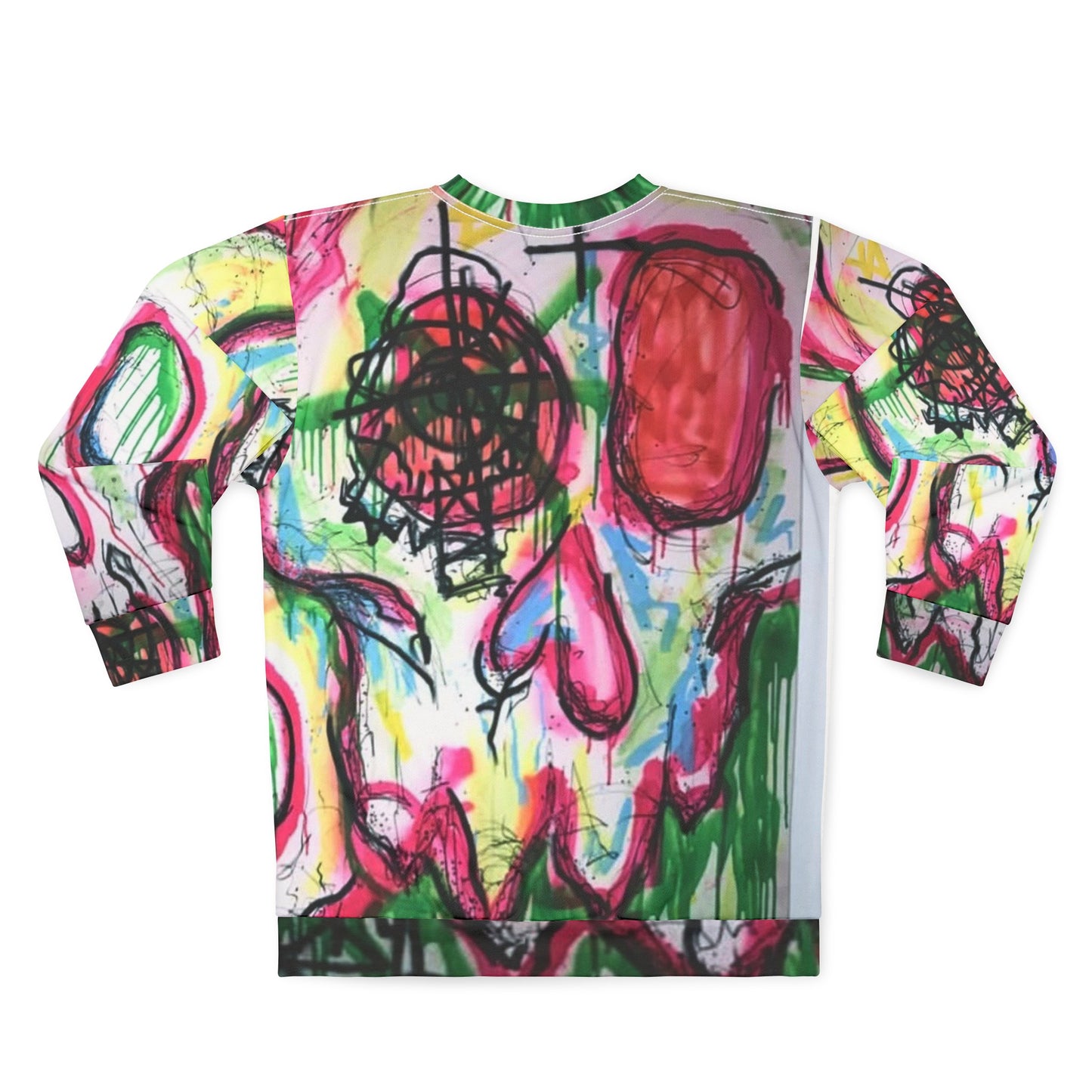 Skully RA 01 FULL PRINT Unisex Sweatshirt (AOP)