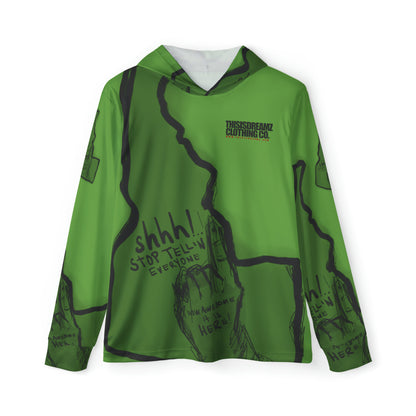 Shhh Sketch Idaho is Awesome Men's Sports Warmup Hoodie (AOP)