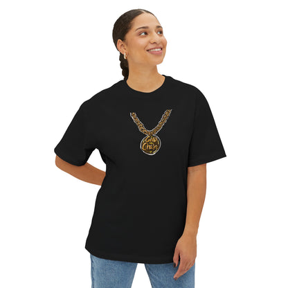 GOLD CHAIN Oversized Boxy Tee