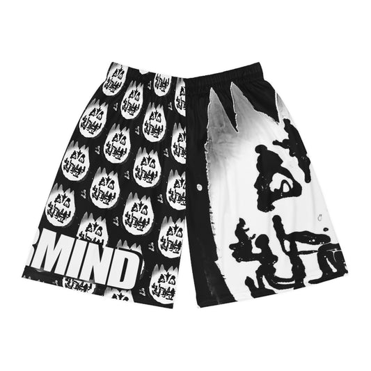 NEVERMIND Basketball Shorts (AOP)