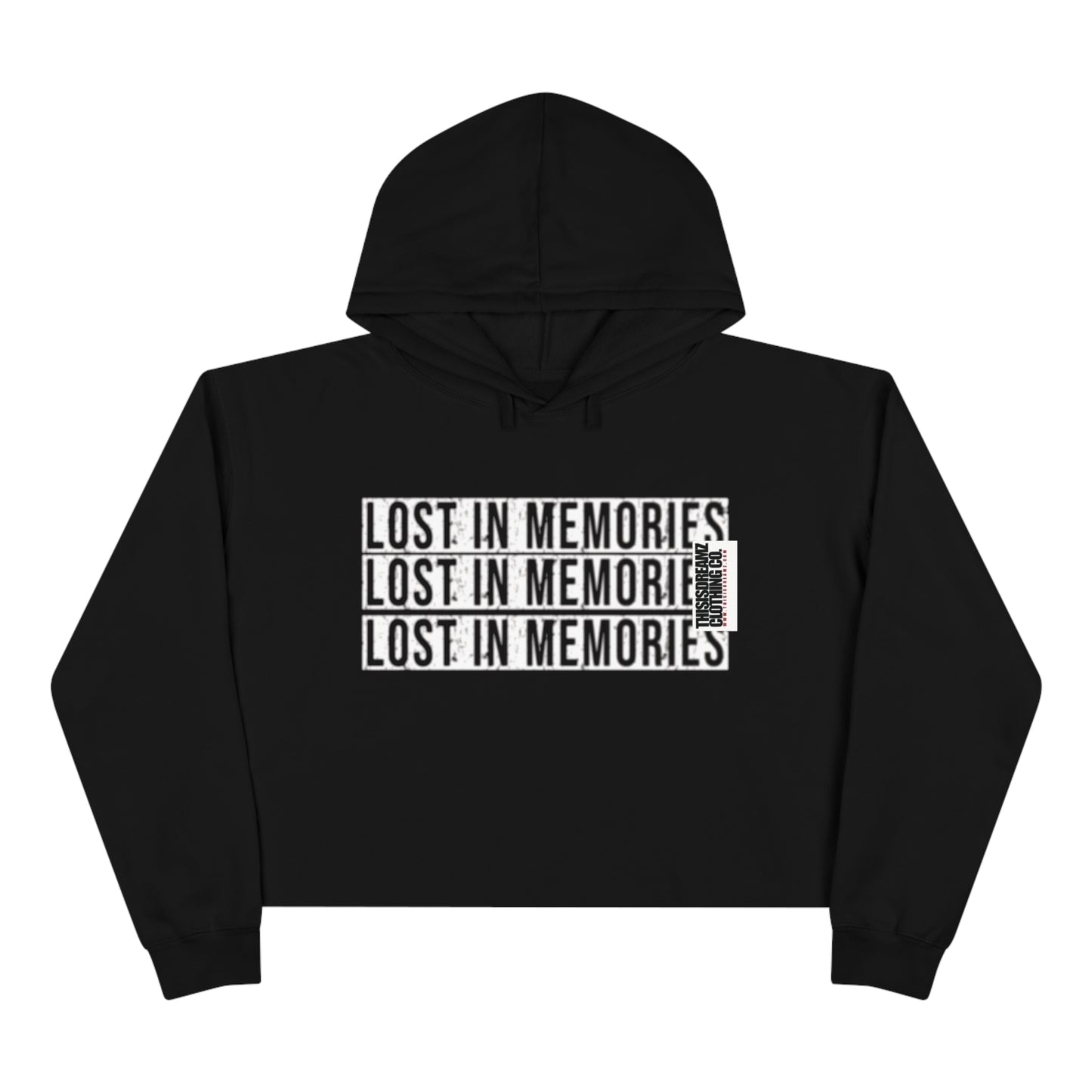 LOST Thisisdreamz Clothing Co | Crop Hoodie