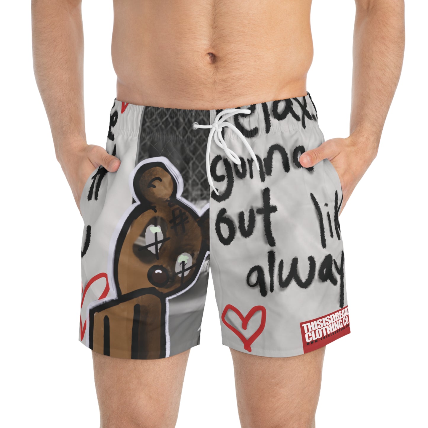 Relax teddy Swim Trunks (AOP)