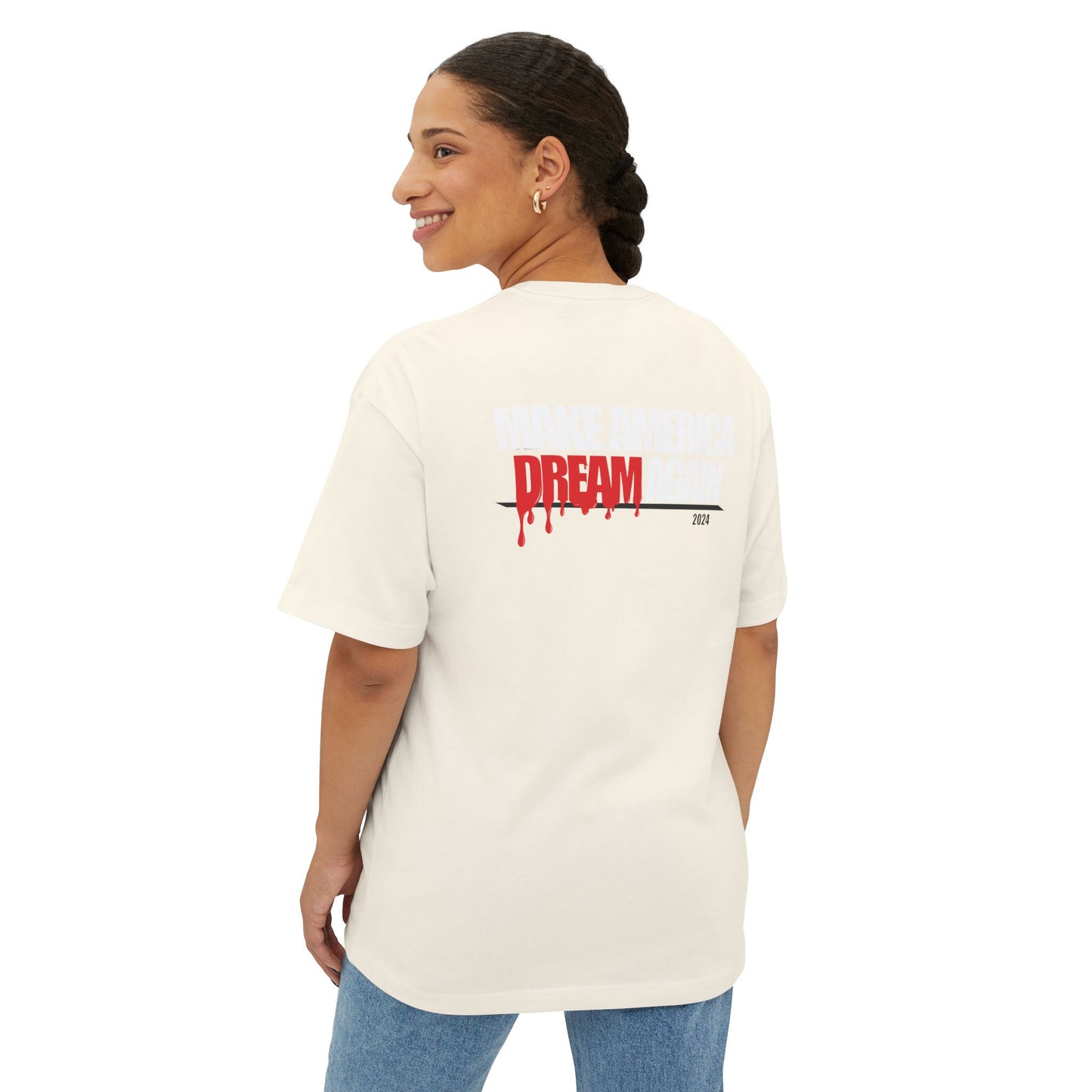 Make America Dream Again| Thisisdreamz Oversized Boxy Tee