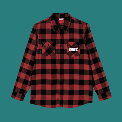 HAPPY TIME Unisex Flannel Shirt