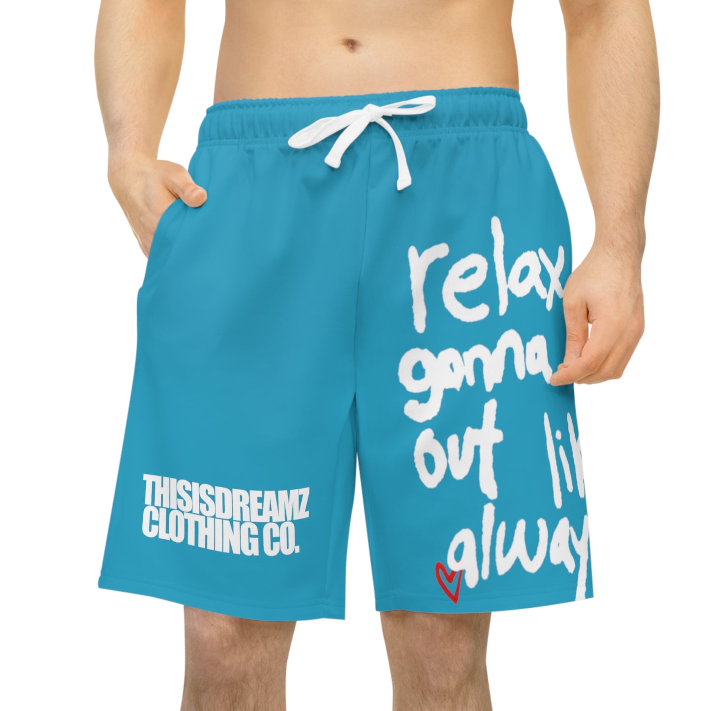 Relax Thisisdreamz Clothing Co. Branded | Athletic Long Shorts