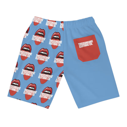 Mouth Out Thisisdreamz Clothing Co. Branded | Athletic Long Shorts